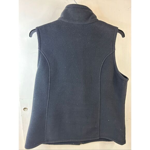 Columbia XL Black zipper fleece vest - Picture 4 of 7